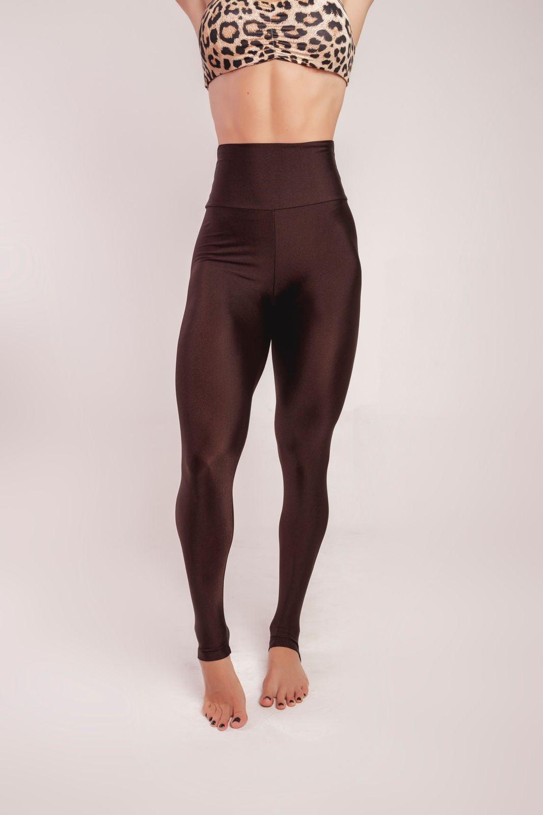 Legging Glossy Café - LubyLu