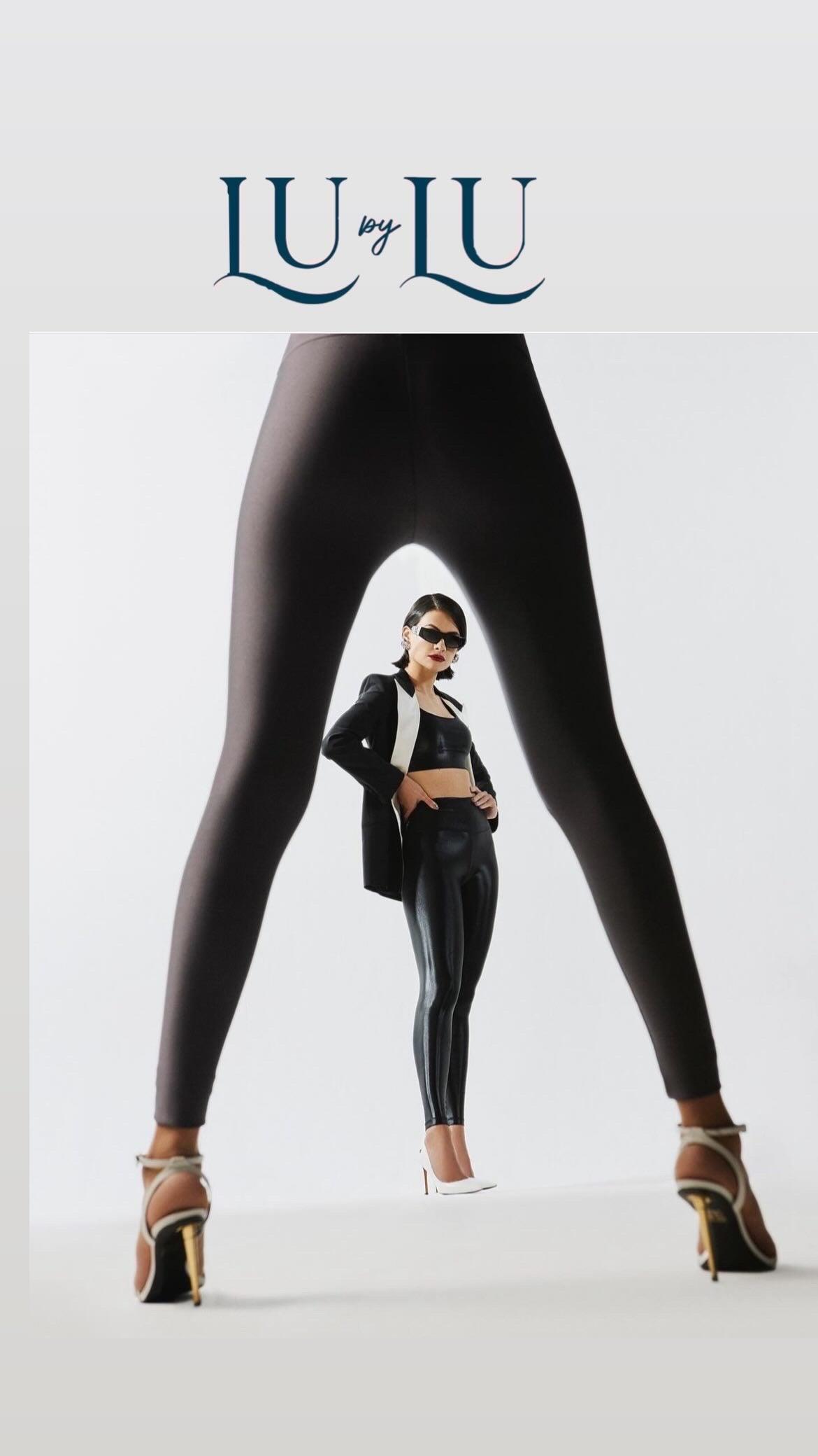 Legging Glossy Preto - LubyLu