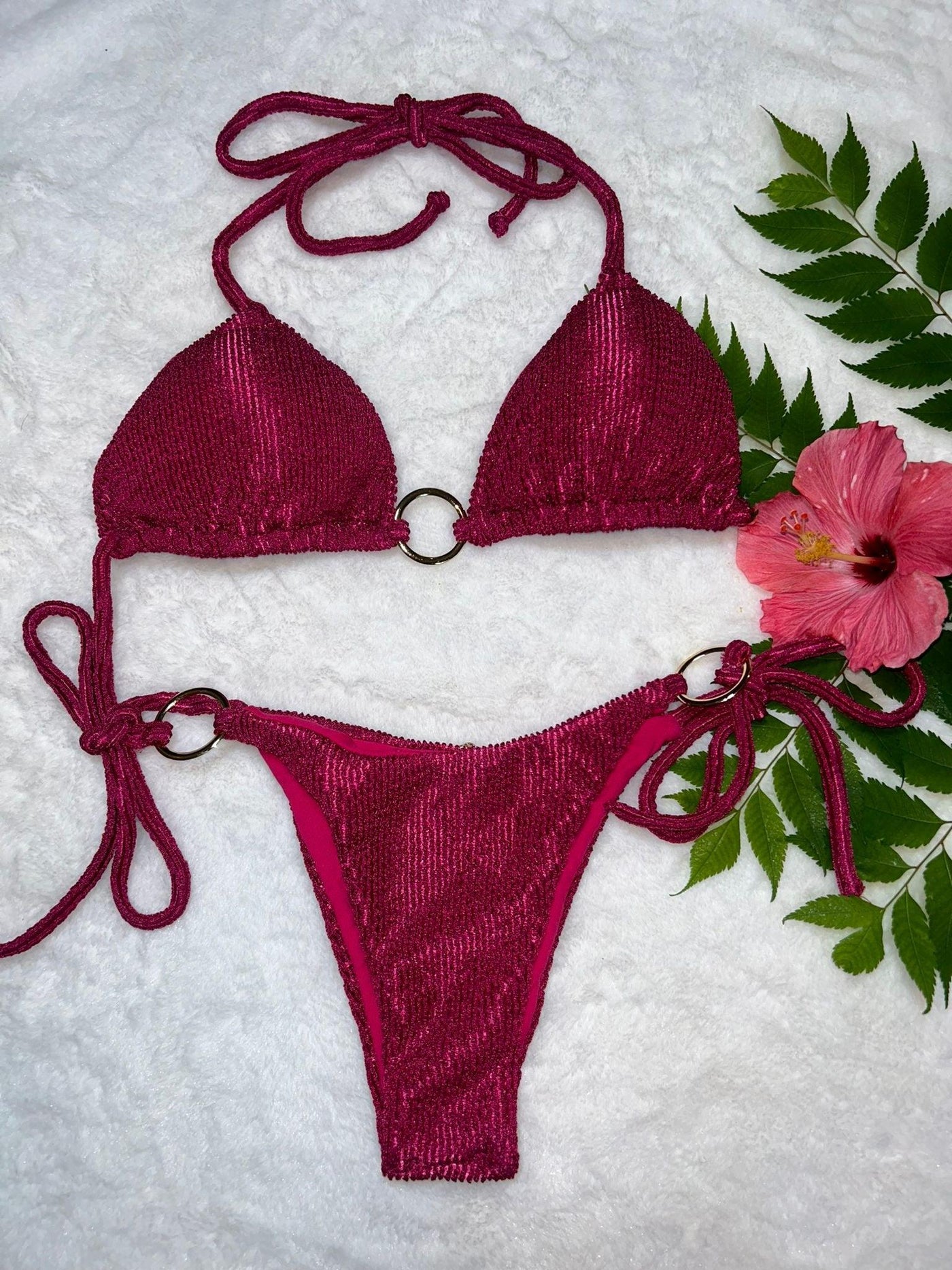 Bikini Fúcsia With Cups - LubyLu