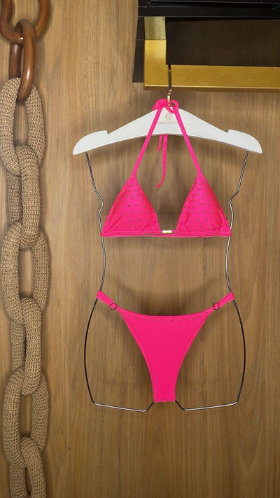 Rivet Bikini - Pink