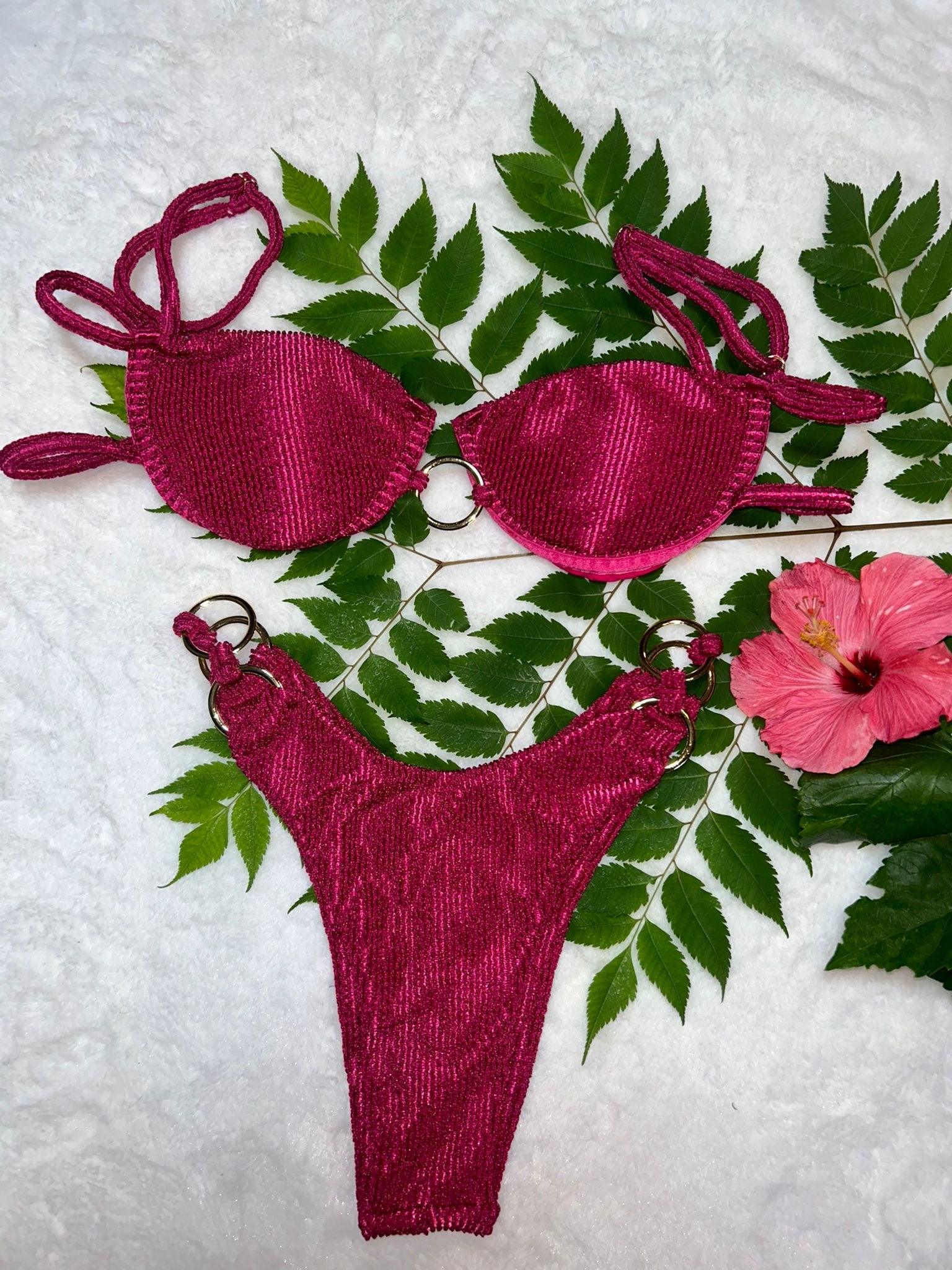 Bikini Half Cup with Golden Details - LubyLu
