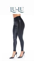 Legging Glossy Cirre Preto - LubyLu