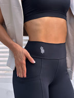 Lapa Arches Shorts Set - Black