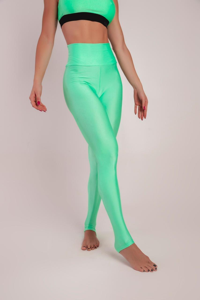 Legging Glossy Menta Neon - LubyLu