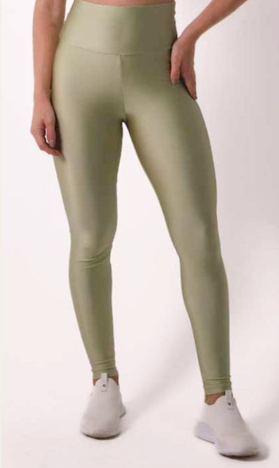 Legging Glossy Oliva