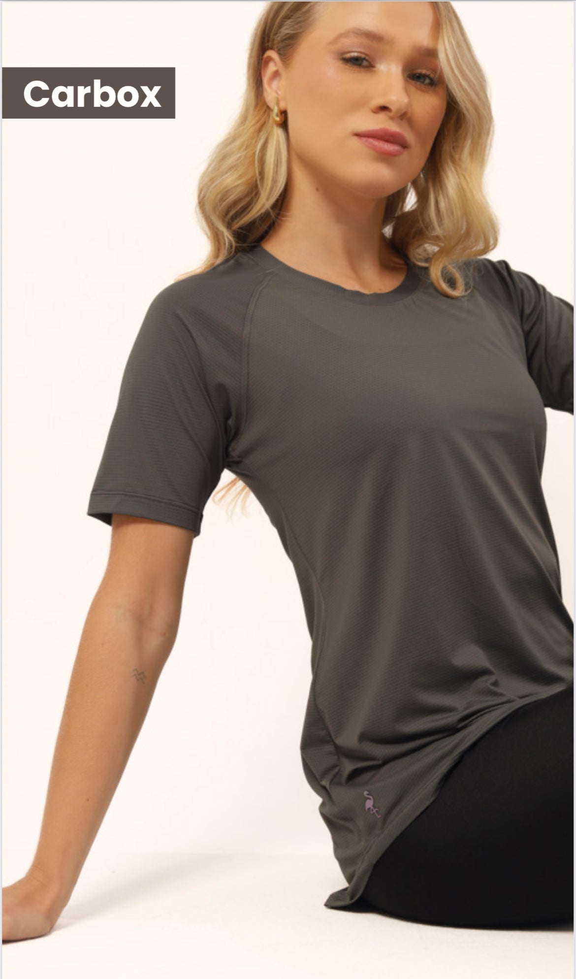 T-Shirt Glossy Raglan Carbox