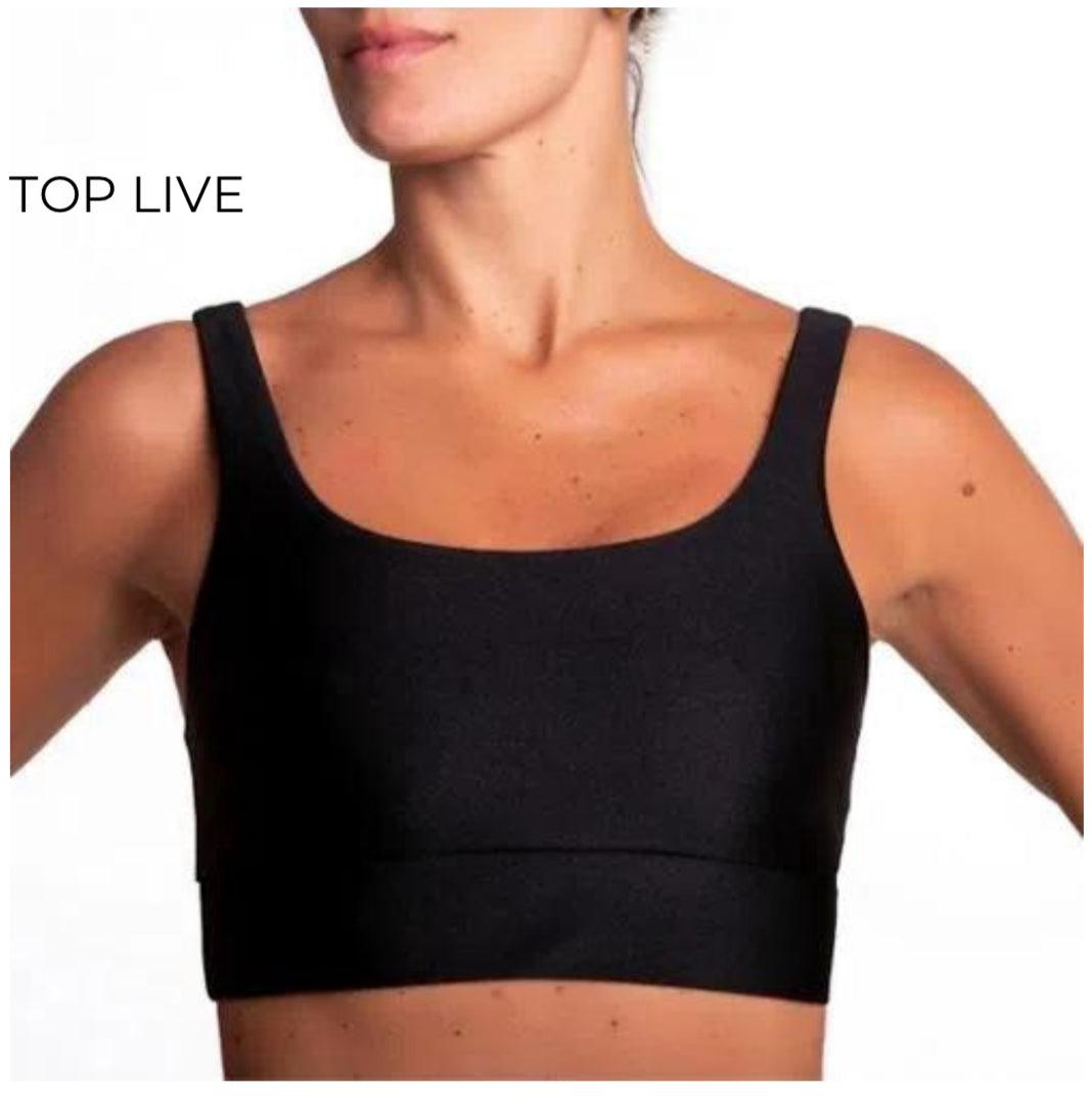 Top Live Glossy Preto - LubyLu