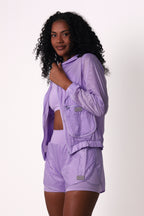 Windbreaker Corta Vento Pocket Lilac