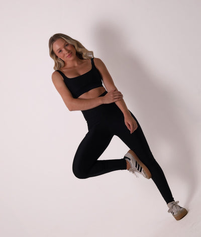 Top Glossy Preto/Preto