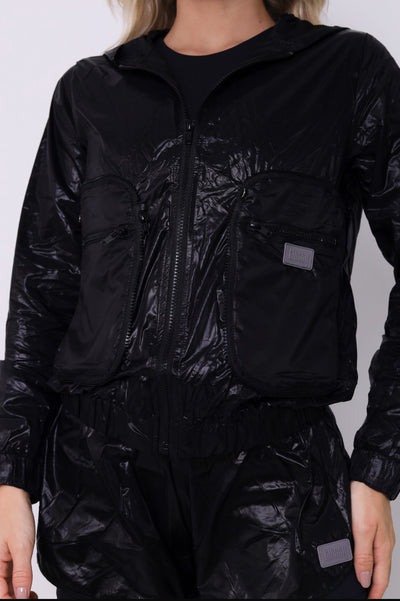 Windbreaker Corta Vento Pocket Black