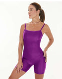Short Jumpsuit Glossy Purple - LubyLu