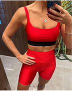 Shorts Glossy Tomate - LubyLu