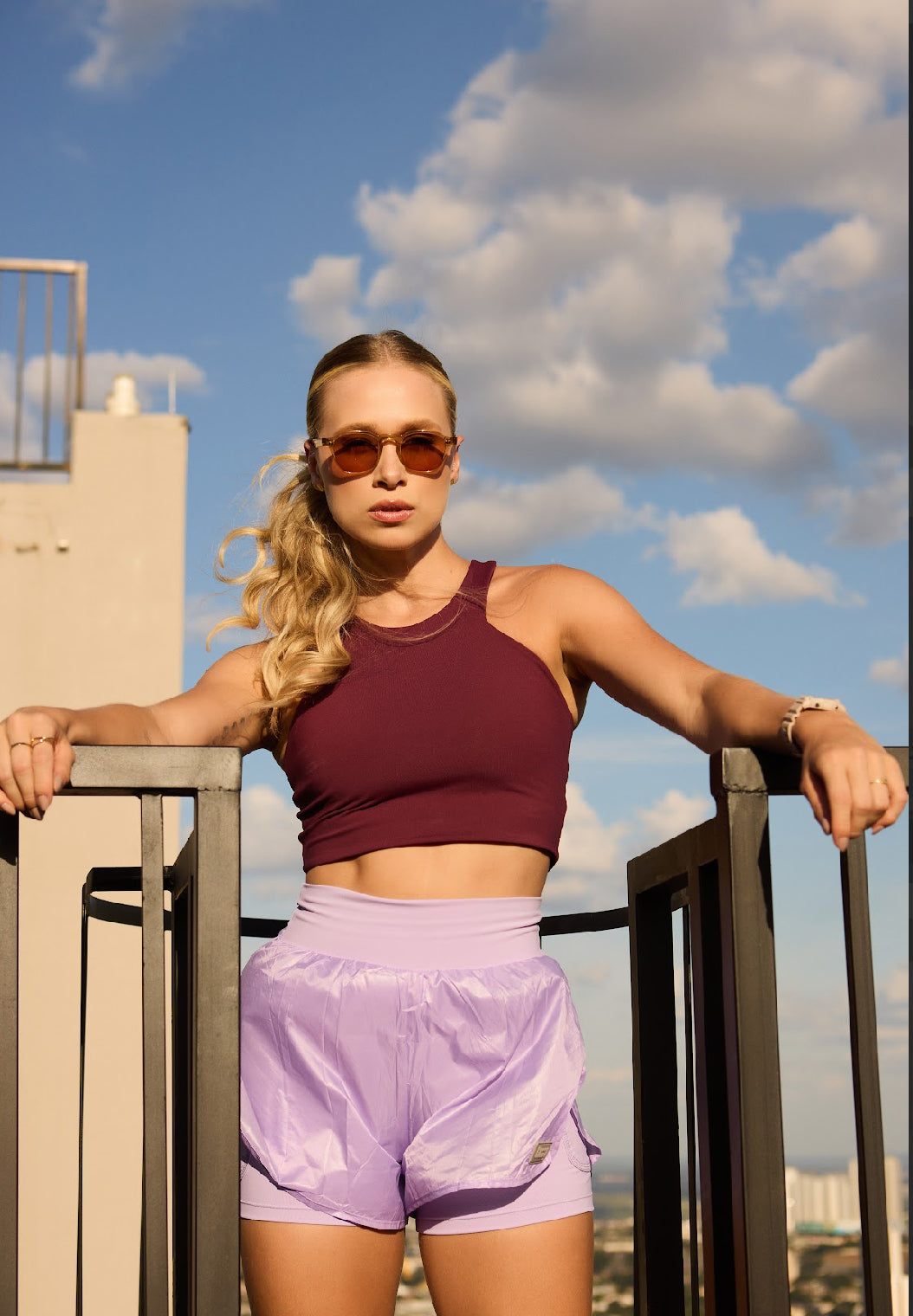 Top Trapézio Glossy Barolo
