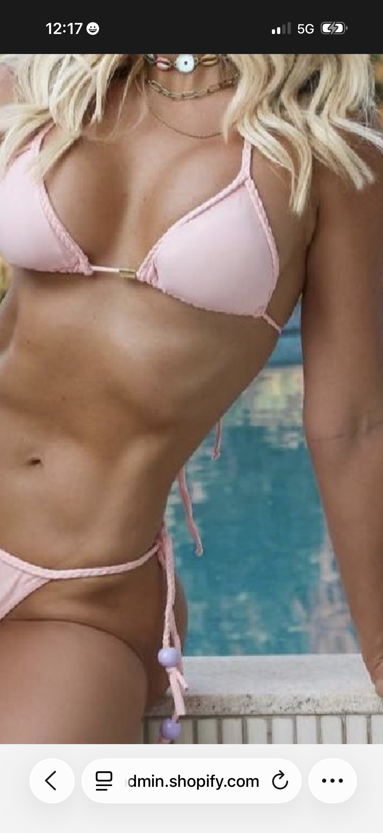 Bikini Trança Rosé - Premium Brazilian Swimwear