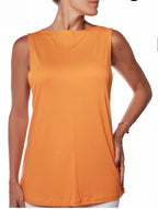 Oversized Tank Top Glossy - Pêssego