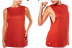 Oversized Tank Top Glossy - Liquor