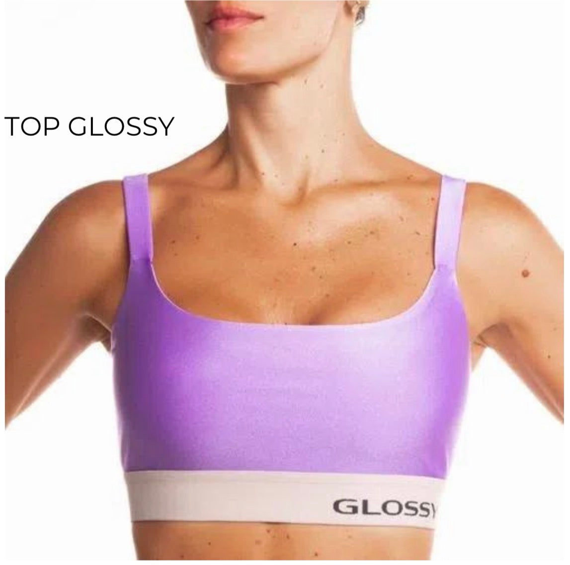 Top Glossy Lilac / Gray