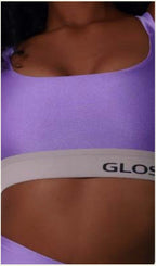 Top Glossy Lilac / Gray