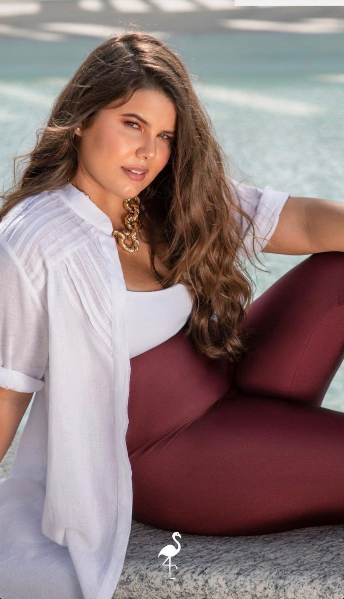 Legging Glossy Barolo - LubyLu