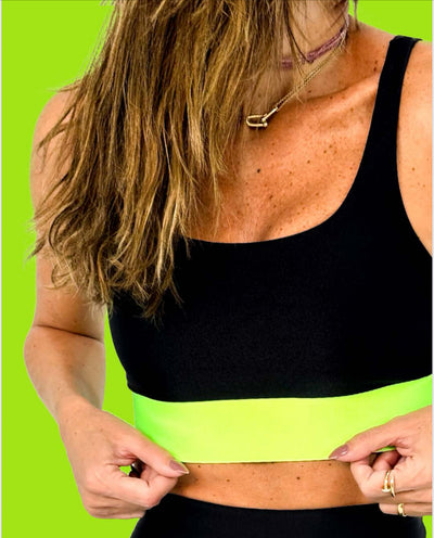 Top Live Glossy Bicolor Preto/Flash