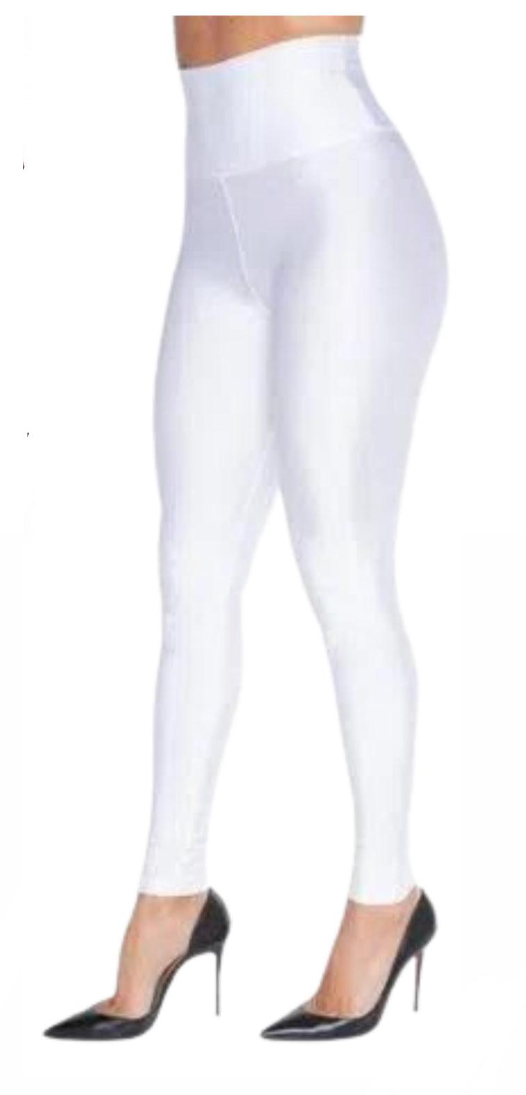 Legging Glossy Branco Fosco - LubyLu