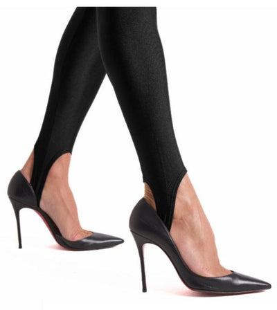 Legging Glossy Fuso Preto Fosco - LubyLu