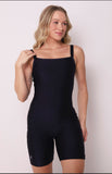 Short Jumpsuit Glossy Blue Power