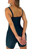 Short Jumpsuit Glossy Shark