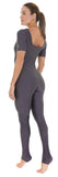 Long Jumpsuit Glossy Carbox - LubyLu