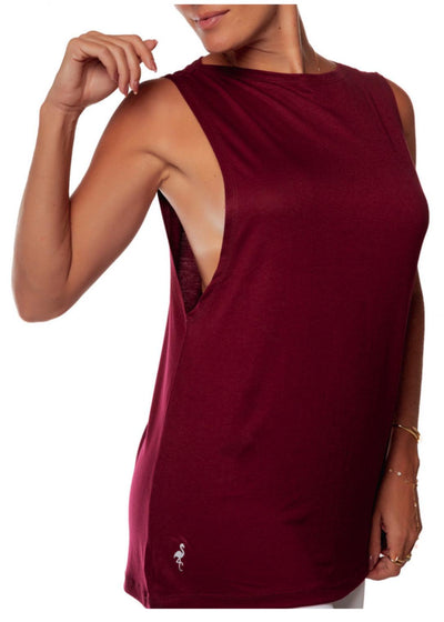 Tank Top Regatão Glossy Barolo - LubyLu
