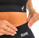 Shorts Seamless Glossy Black