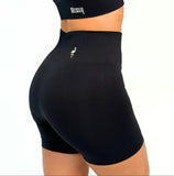 Shorts Seamless Glossy Black