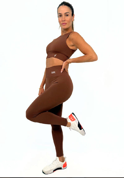 Top Seamless Glossy Coffee