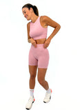 Shorts Seamless Glossy Quartzo
