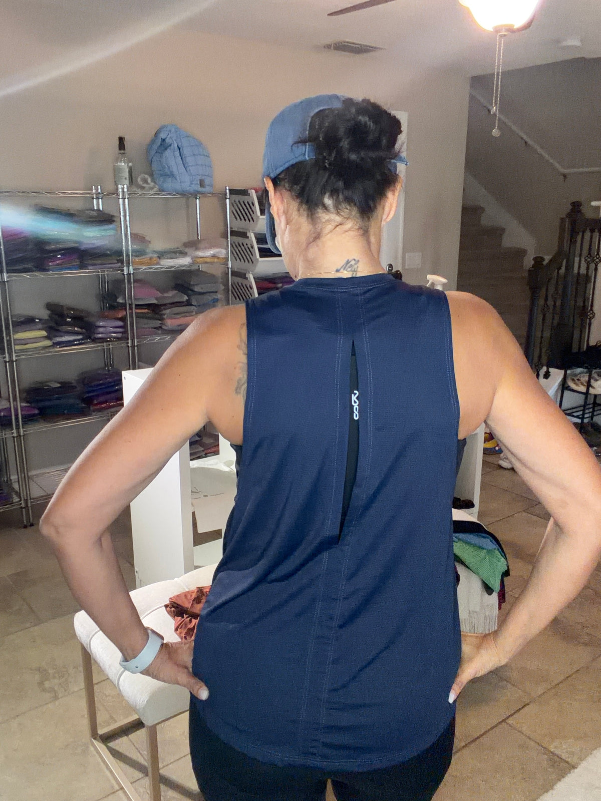 Tank Top Aura Carioca Bossa - Navy