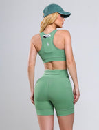 Leme Shorts Set Bossa - Spinach
