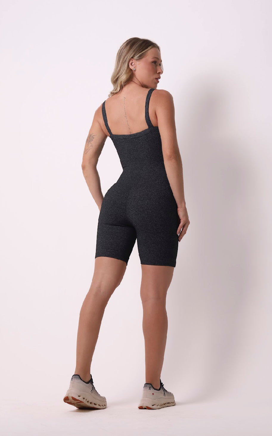 Short Jumpsuit Glossy Mescla
