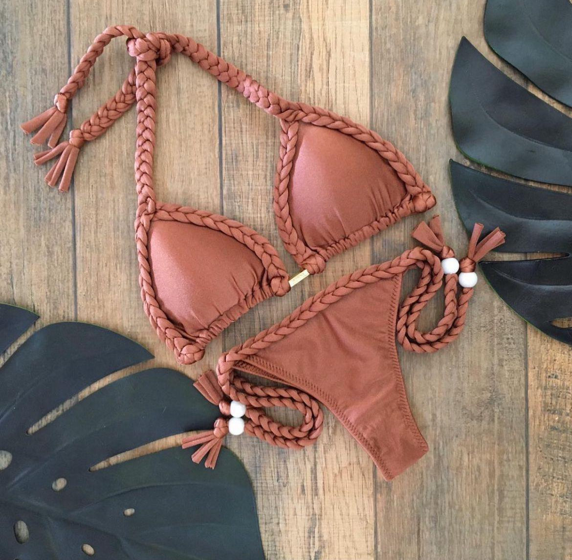 Bikini Trança Bronze
