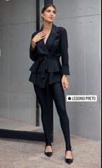 Legging Glossy Preto - LubyLu