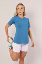 T-Shirt Glossy Raglan Blue Jeans