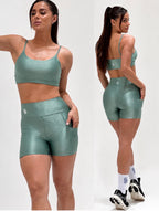 Copacabana Shorts Set - Eucaliptus