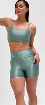 Copacabana Shorts Set - Eucaliptus