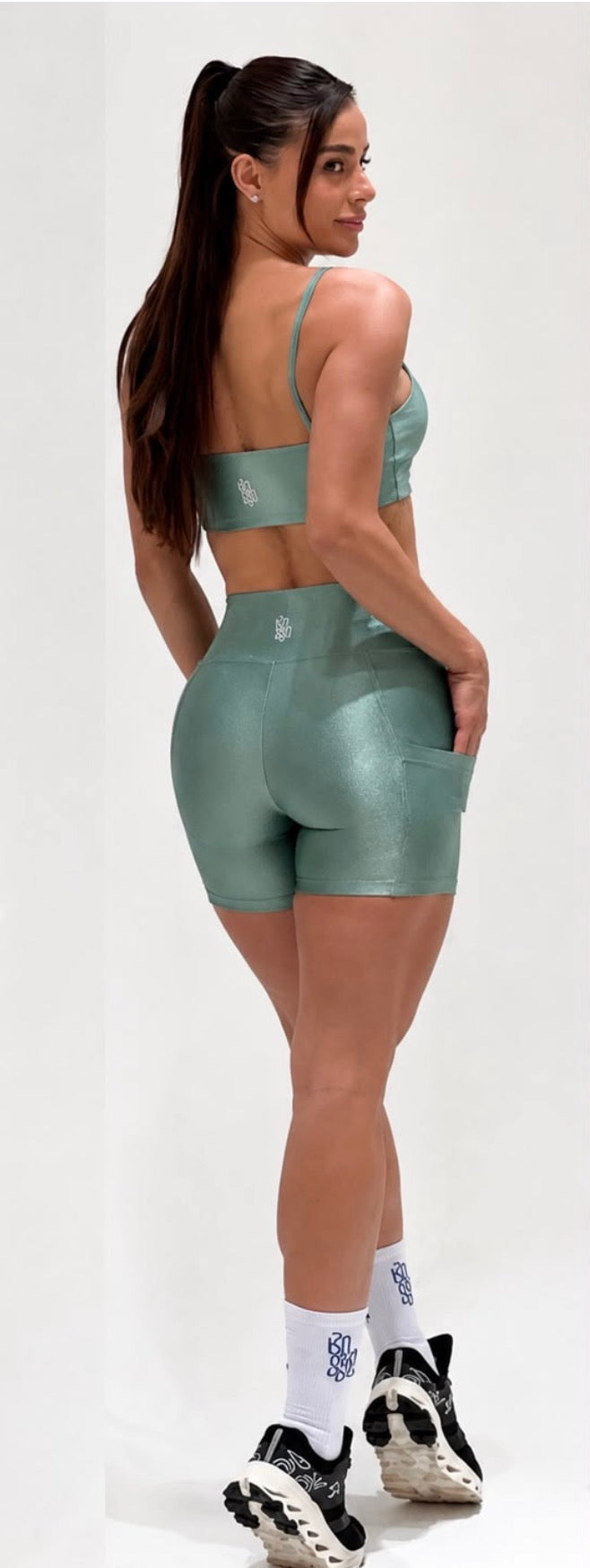 Copacabana Shorts Set - Eucaliptus