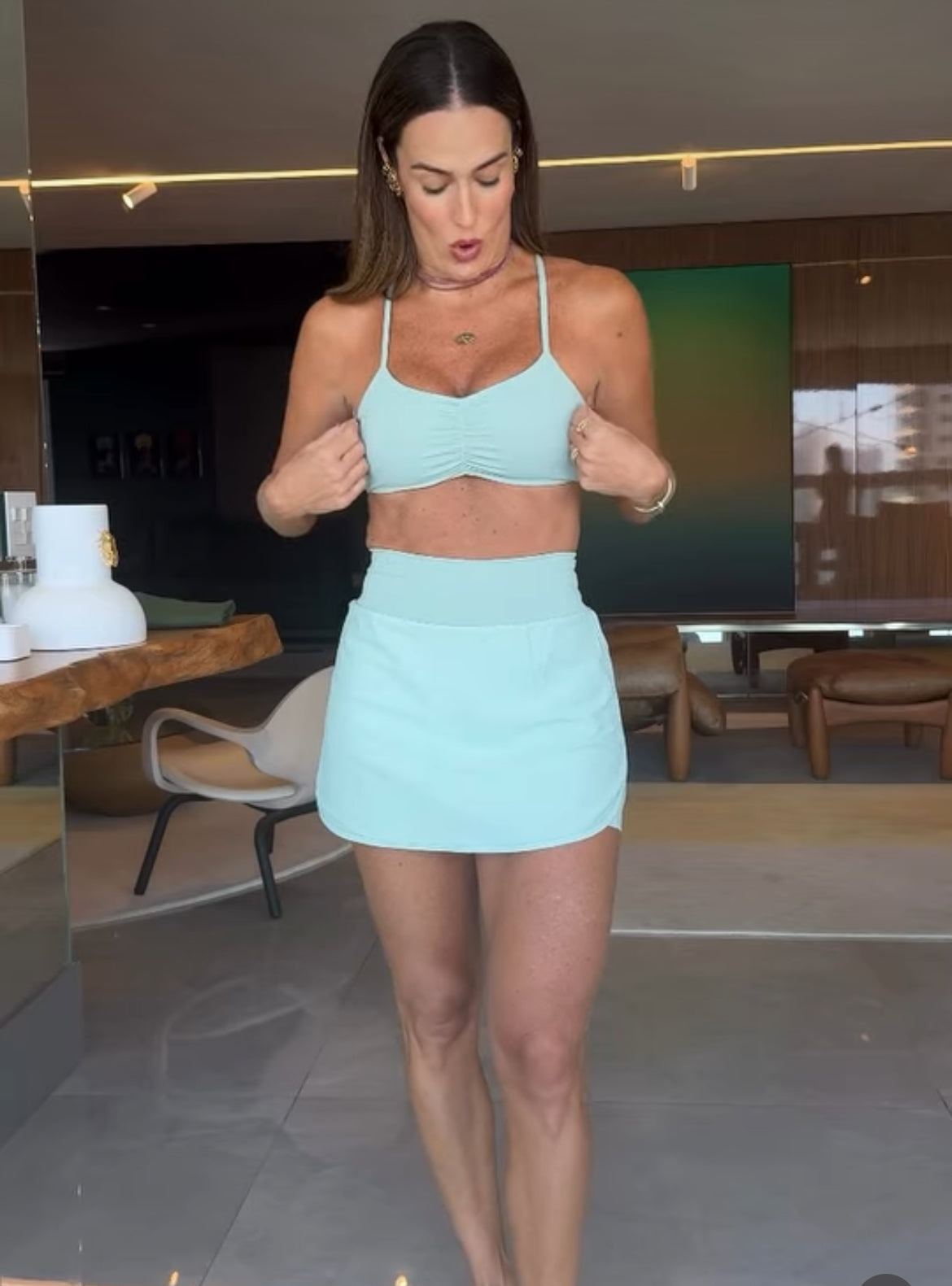 Skirt Shorts Brisa Rosemary