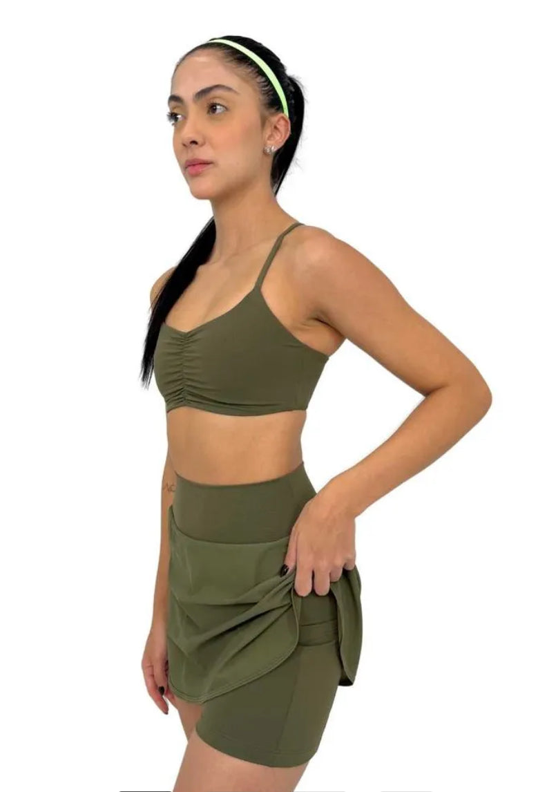 Skirt Shorts Brisa Croco