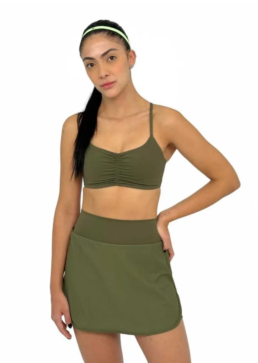 Skirt Shorts Brisa Croco