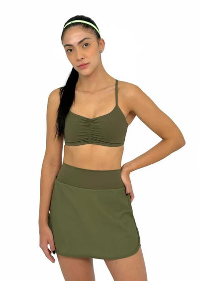 Skirt Shorts Brisa Croco