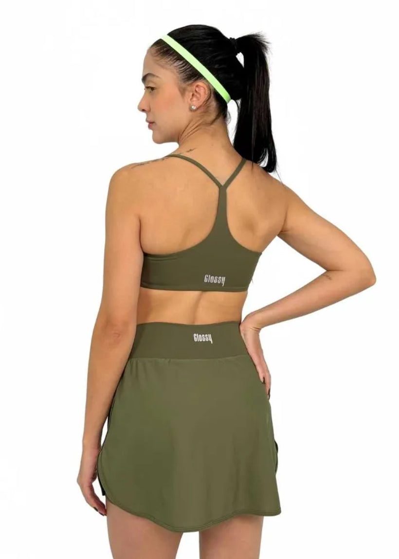 Skirt Shorts Brisa Croco