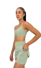 Breeze Drapped Top Glossy - Rosemary