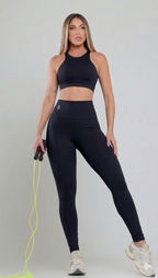 Lapa Arches Legging Set - Black